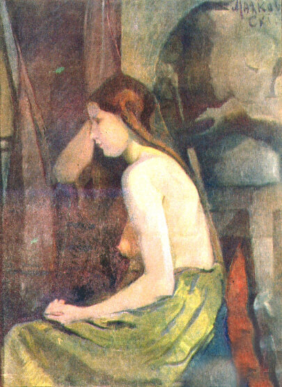 В.Маяковский. Натурщица