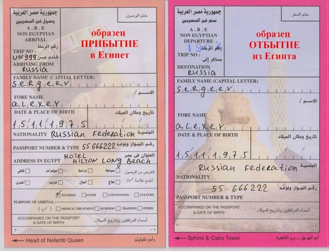 Требования для граждан разных стран