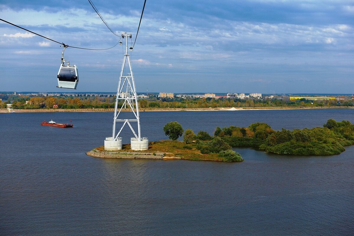 источник фото     Нижегородская канатная дорога