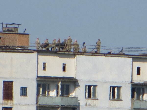 Национальная гвардия стреляет в Припяти?