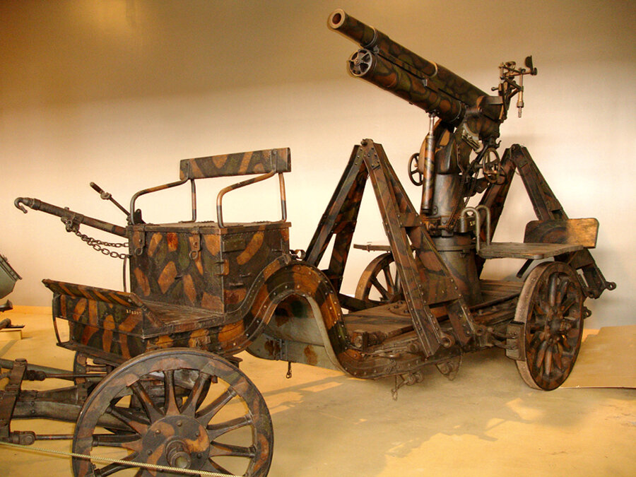 7.62cm RheinMetall Flakwagen L/30 (russ.02) - Bruxelles Musée Royal de l'Armée