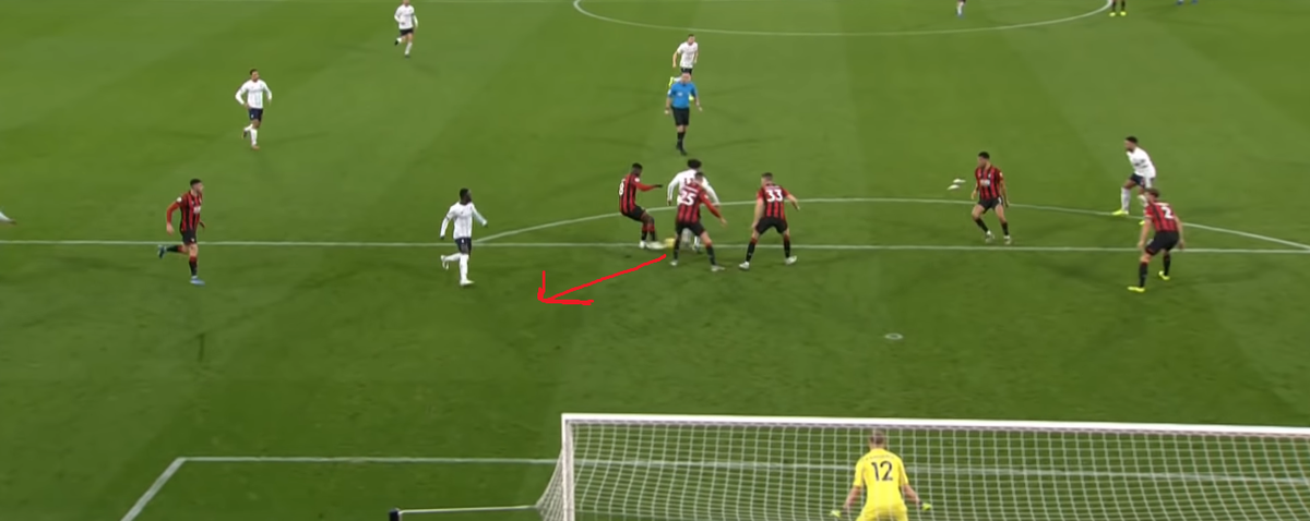 Голевой пас Салаха, обрезавший троих защитников Борнмута