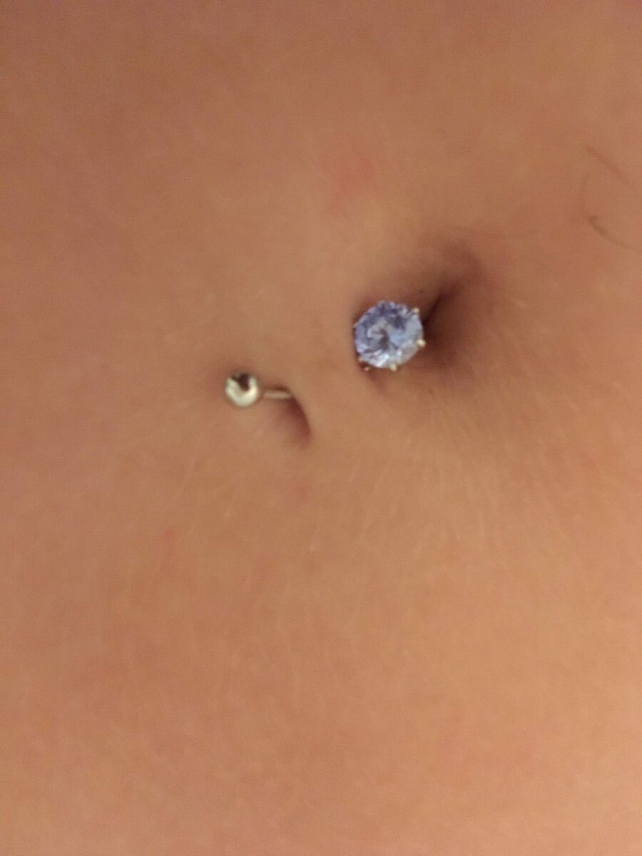 Фото Зажившего пирсинга