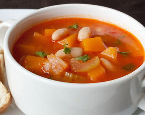 Овощной суп для похудения с сельдереем