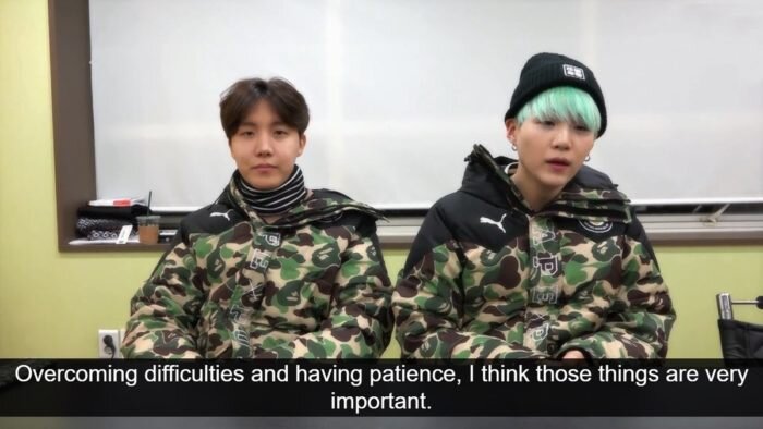 2. «Преодолевать трудности и быть терпеливым, я думаю, что эти вещи очень важны. Я много думал об этом…».