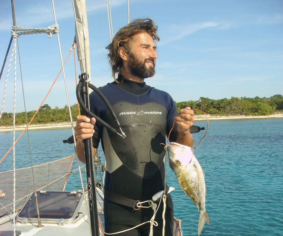 Максим Печеник, капитан яхты Гагарин