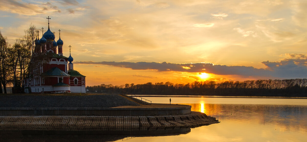 Заат в Угличе... 