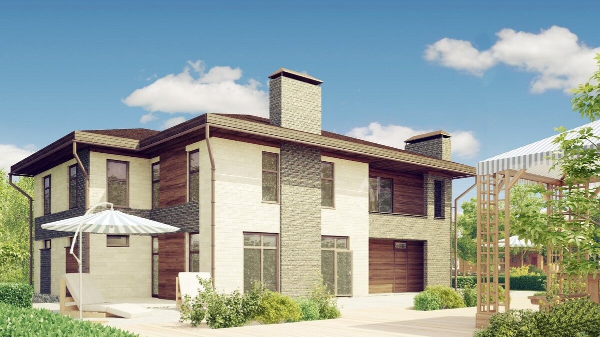 "Швеция-2" Проект дома - KR - 323