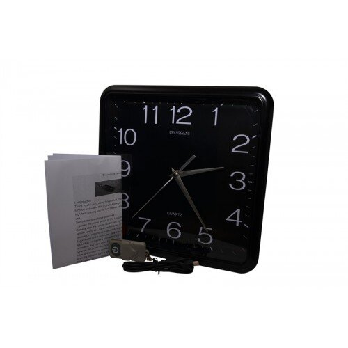 Скрытая видеокамера в настенных часах 