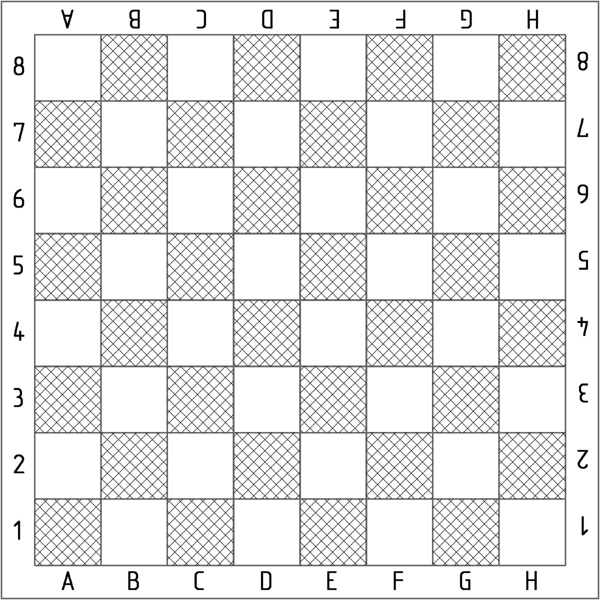 Шахматная доска 8 на 8 картинка