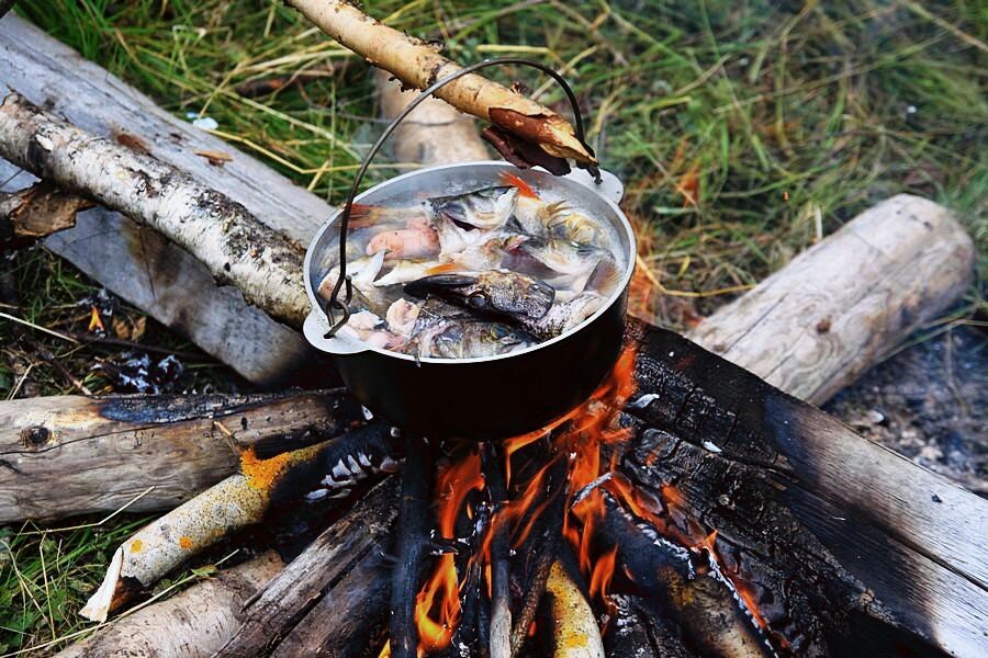 Рыба на Рожне