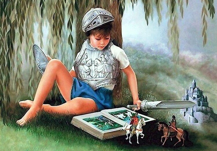 Чтобы играть и быть счастливым, ребенку вполне достаточно нашей любви и готовности делать что-то вместе с ним.