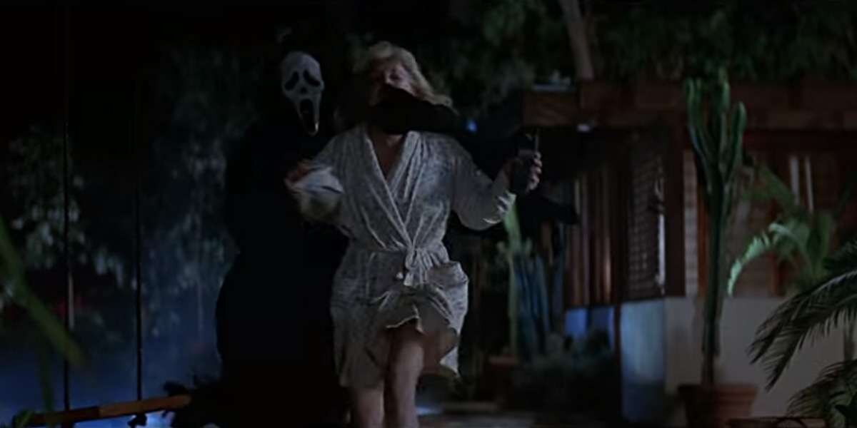 Кадр из фильма "Крик 2" 1997