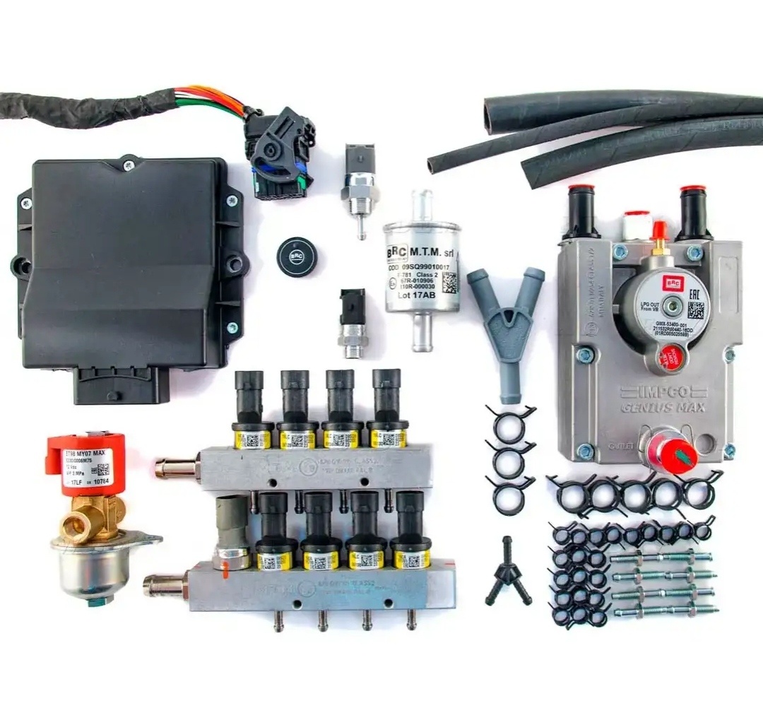 Комплект BRC на 8 цилиндров с поддержкой OBD подключения