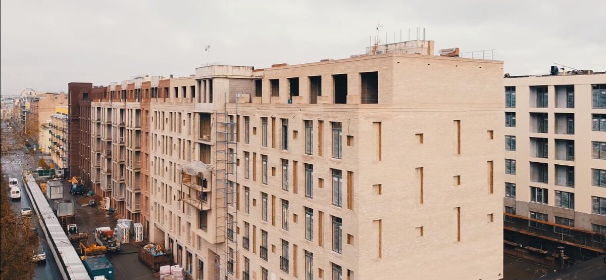 В процессе строительства