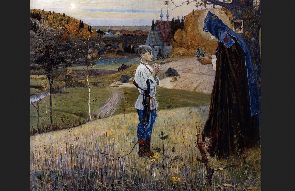 Михаил Нестеров "Видение отроку Варфоломею"