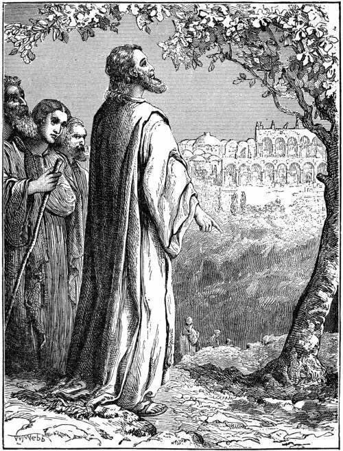 "Неплодная смоковница" (старинная гравюра, из открытых источников)