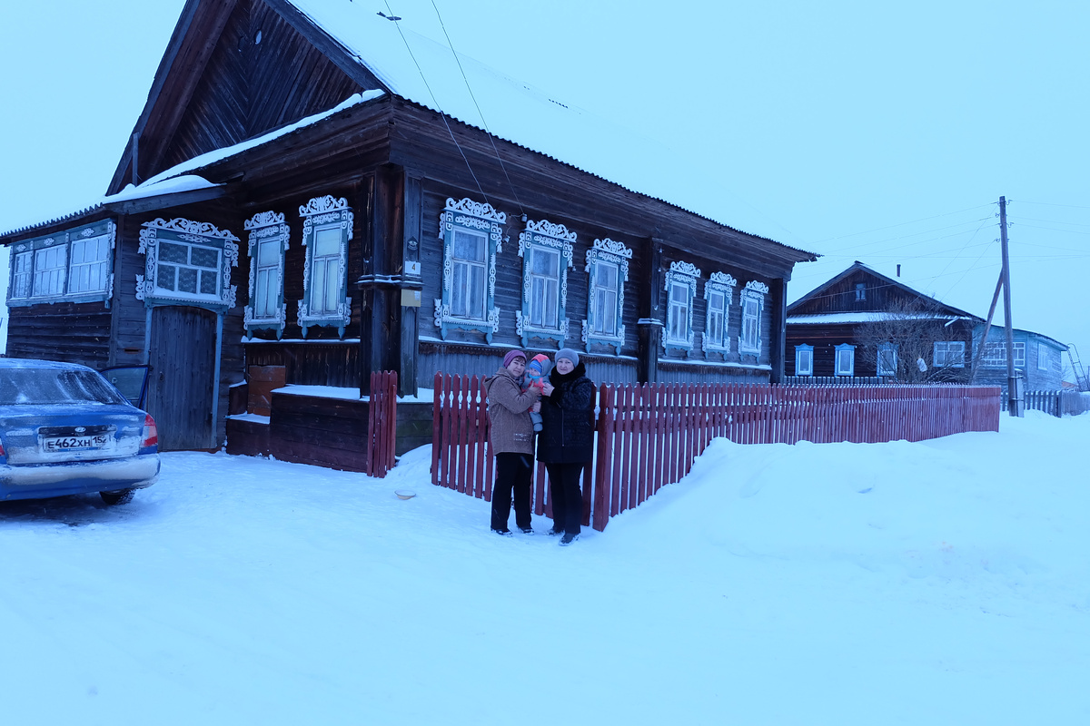 Феденька и две бабушки. Дом моей бабули. 