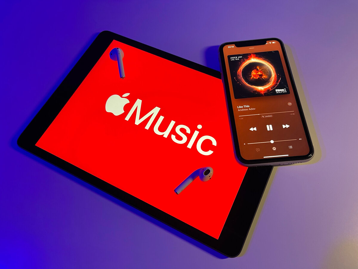 Приложение Apple Music для iPhone и iPad.