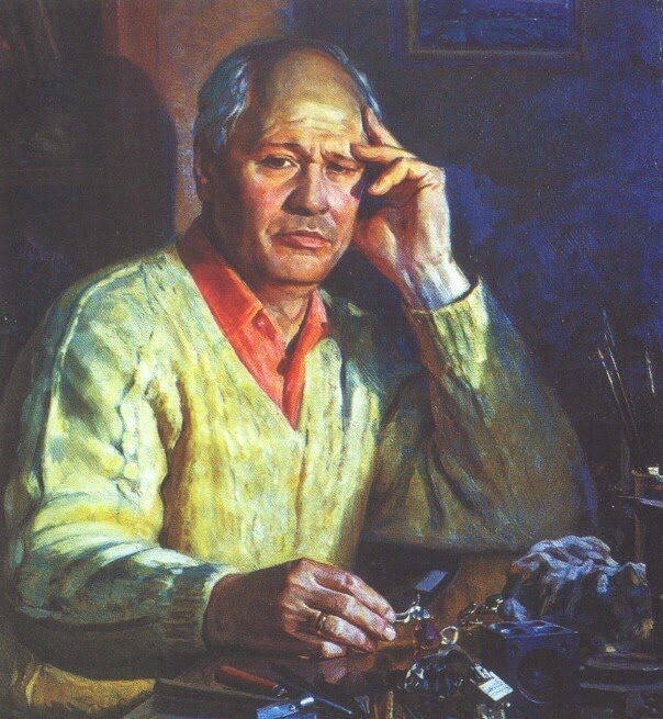 Ювелир Леонид Устьянцев. Художник Г. А. Нечеухин