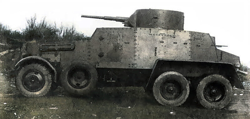 Бронеавтомобиль БА-5, 1935 год