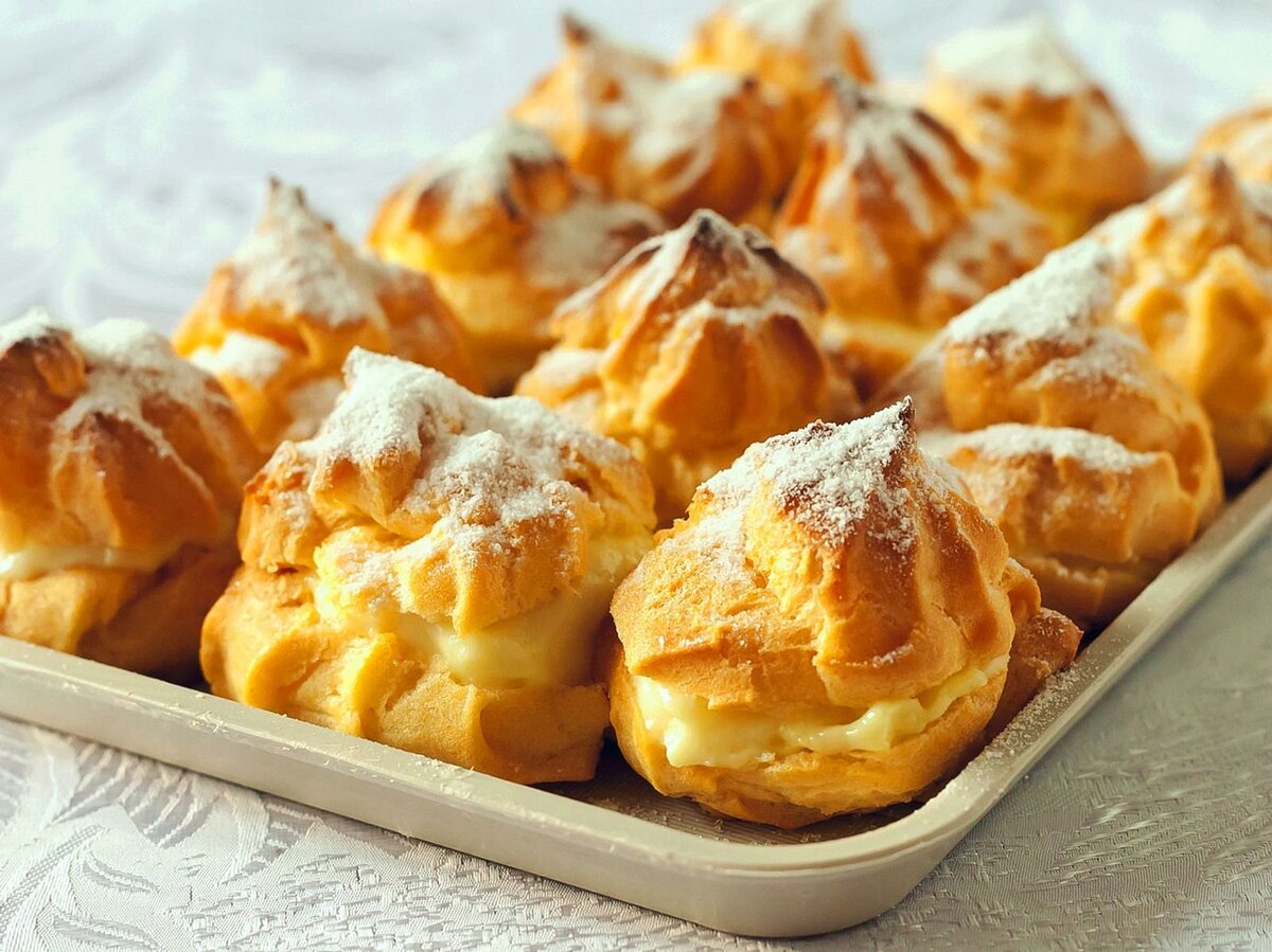 Profiterol и эклер