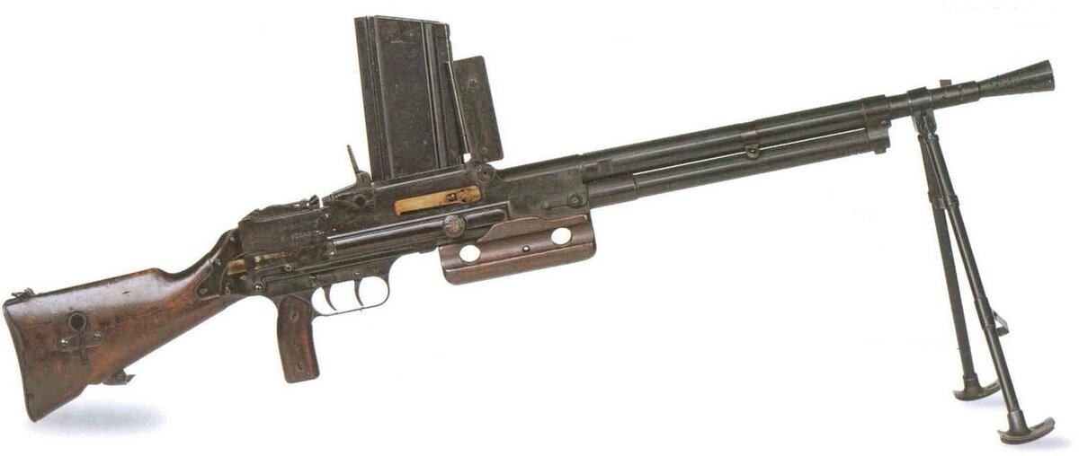 Французский пулемёт системы «шательро», модель 1924/29 гг.