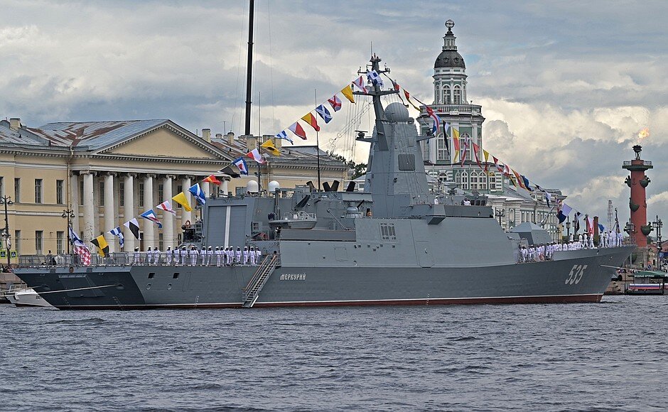 Перспективный корвет «Меркурий». Источник изображения: http://kremlin.ru/