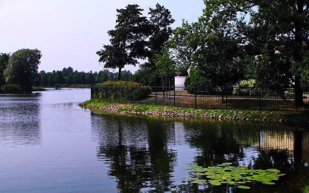 Ольгин пруд.в Колонистском парке. Фото автора