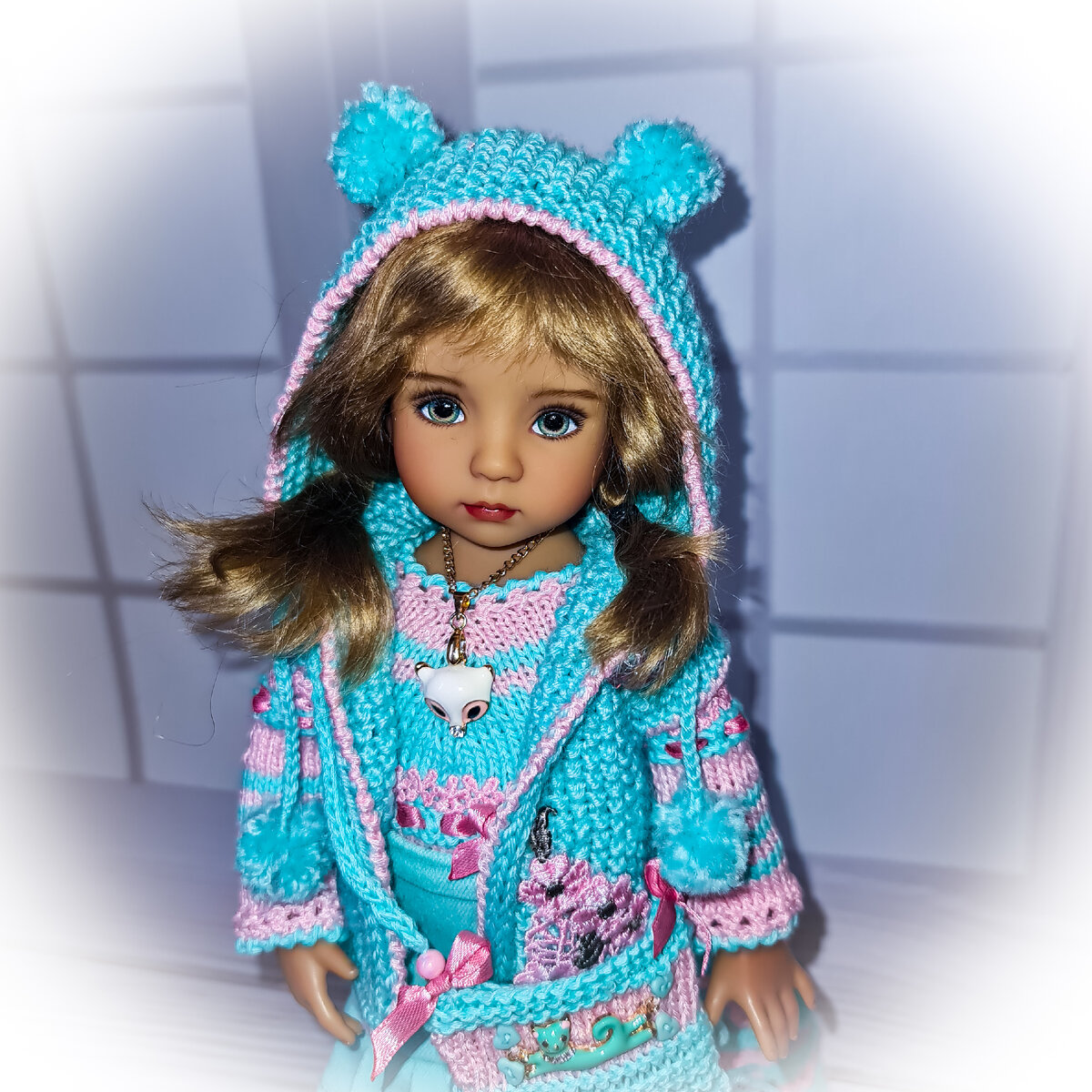 Аутфит "Мятная рапсодия", работа и фото автора