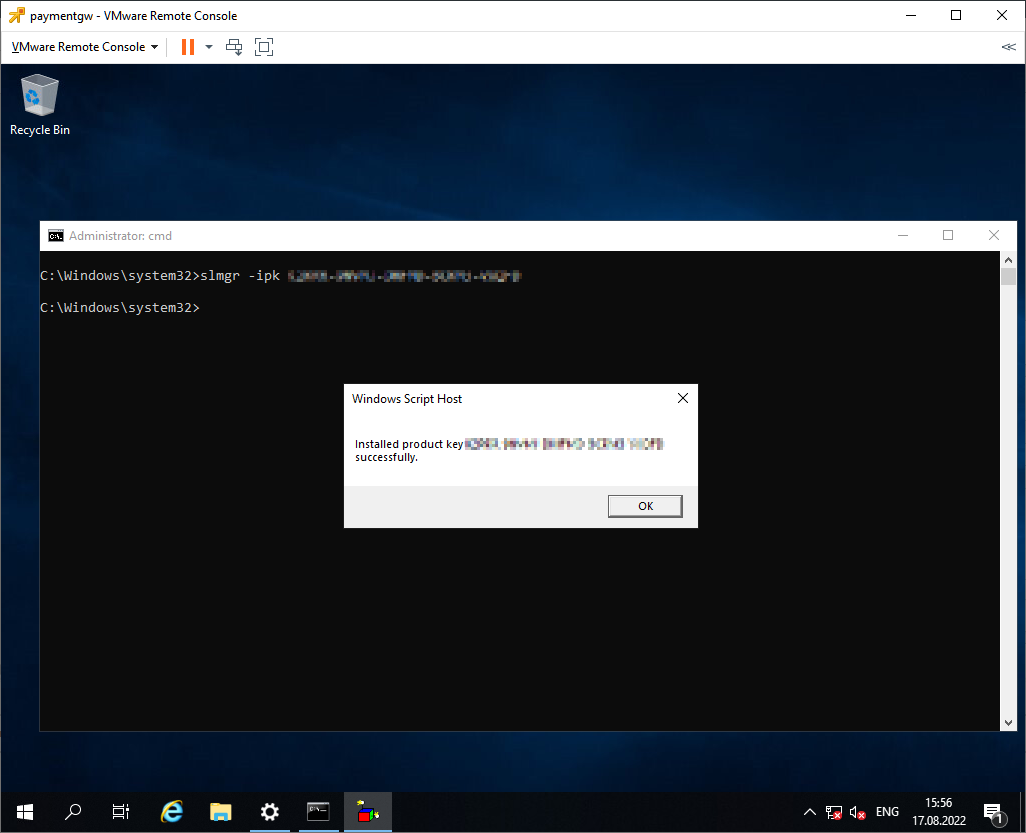 ️ Converting an Evaluation of Windows Server to a Full Version RuCore