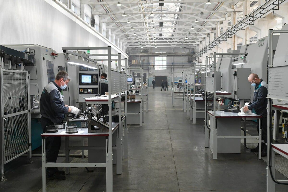 Производство подшипников на мощностях «ЕПК-Бренко» в Саратове, 2021 год. Источник: Бизнес-Вектор