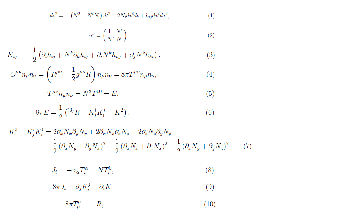 Ленц, формулы (1)-(10).