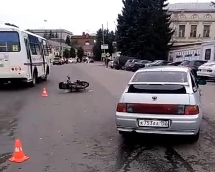    Мотоциклист получил травмы Анастасия Красушкина