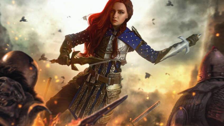    Косплеер показала воинственного Серого стража из Dragon Age: Origins