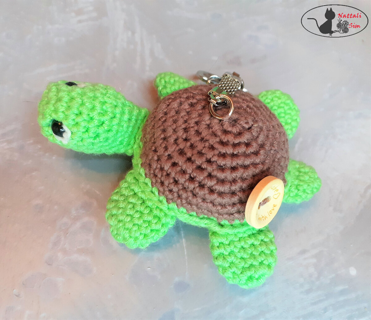 Брелок Черепашка из Gazzal baby cotton