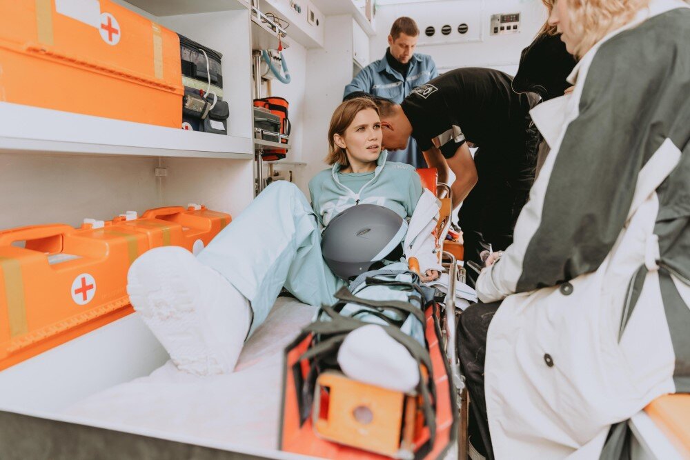     Кадр со съемок сериала «Папины дочки. Новые» (2023) / СТС