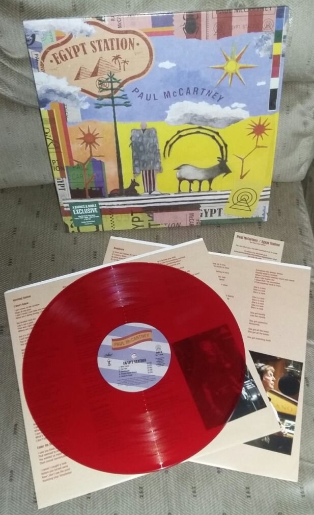 Paul McCartney «Egypt Station», 2018 г., виниловый выпуск на двух пластинках