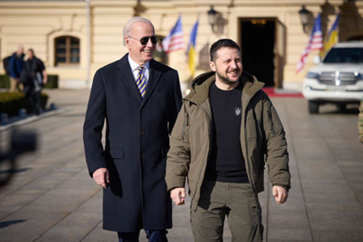 ПОЛГОДА НАЗАД ОНИ КАЗАЛИСЬ ДРУЗЬЯМИ ФОТО: UKRAINE PRESIDENCY/KEYSTONE PRESS AGENCY/GLOBALLOOKPRESS