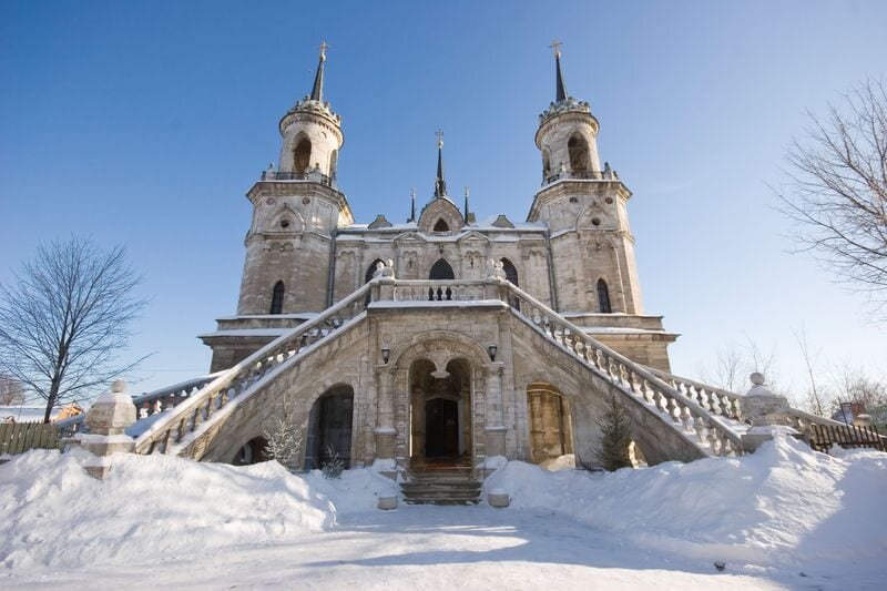 Псевдоготическая Церковь в Быково