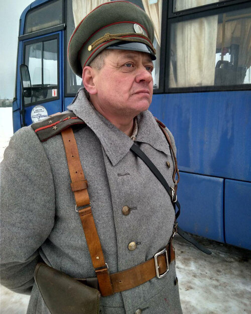 Алексей Турович в форме офицера Первой мировой. Фото предоставлено Алексеем Туровичем.