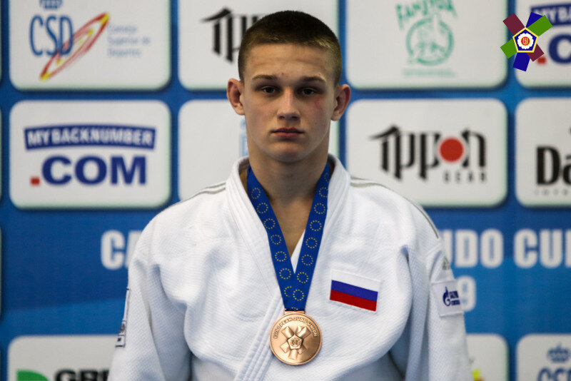 Бронзовый призер Кубка Европы по дзюдо - Степанов Никита 