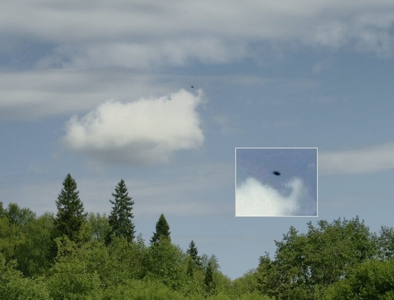 Фотография неизвестного объекта в Молебке