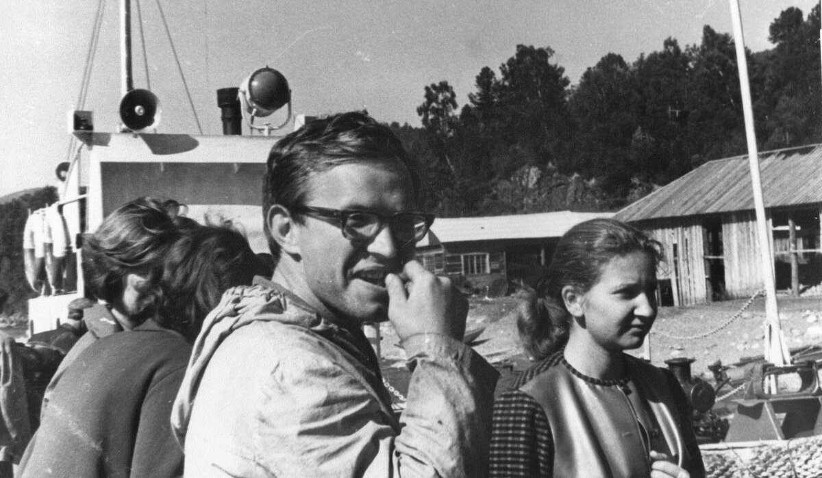 В.А.Стахеев и Н.Л.Круглова. Яйлю, 17.08.1970