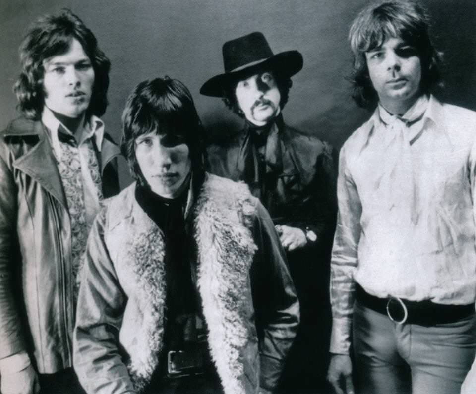 Pink Floyd после расставания с Барреттом в 1968 году
