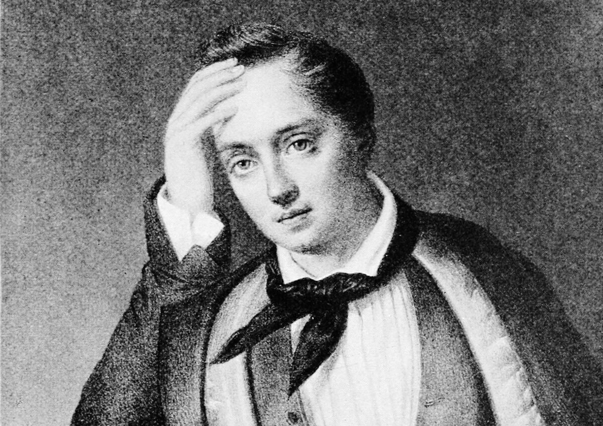Франсуа Федерик Шевалье. Портрет Е. А. Баратынского. 1830-е годы. Public Domain