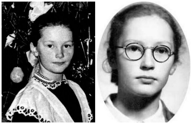 Алла Пугачева в детстве