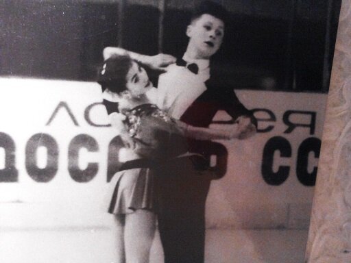 Молодая Этери Тутберидзе на льду