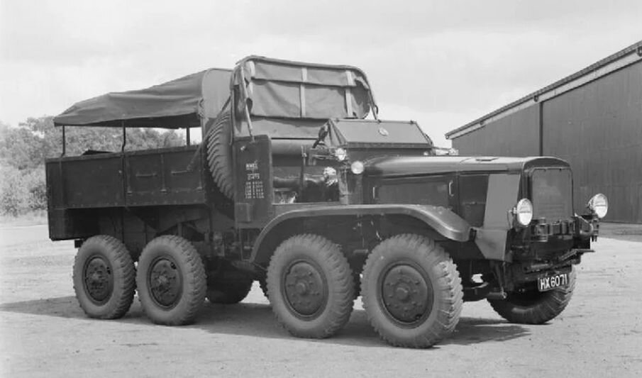 Британский грузовик Guy 8WD CAW 