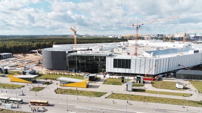 Строительство ТЦ Саларис